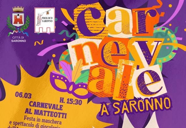 Per Carnevale tre momenti di festa e sabato la sfilata