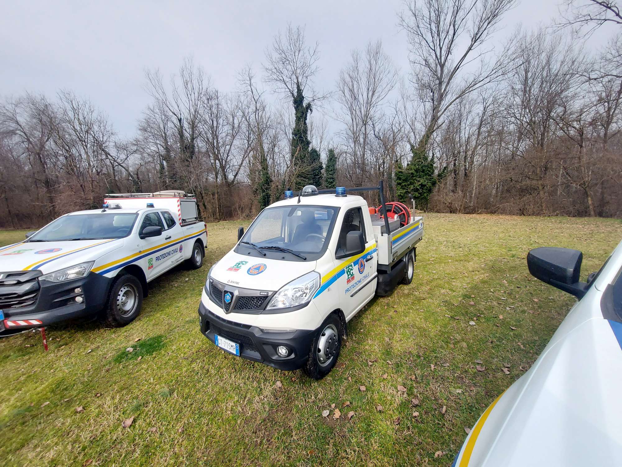 solaro parco groane nuovo mezzo antincendio boschivo uno