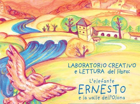 L’elegante Ernesto arriva in Valle e incontra i bambini in biblioteca