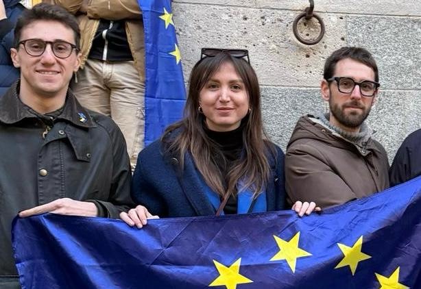 Azione Saronno in piazza a Milano a sostegno dell’Ucraina