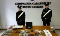 Stoccaggio e rivendita di droga ai pusher: smantellata rete guidata da 28enne di Gallarate