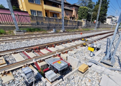 Esercitazione ferroviaria nella Galleria Casorate Sempione