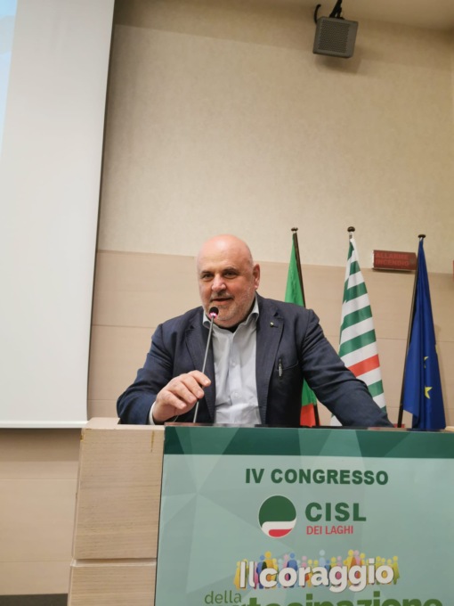 Daniele Magon confermato segretario generale della Cisl dei Laghi