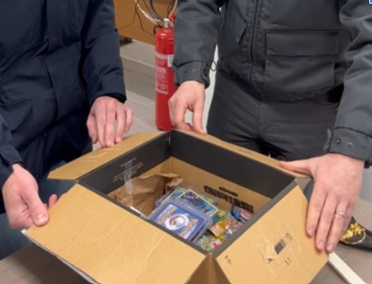Sequestrate in dogana carte dei Pokemon del valore di tremila euro
