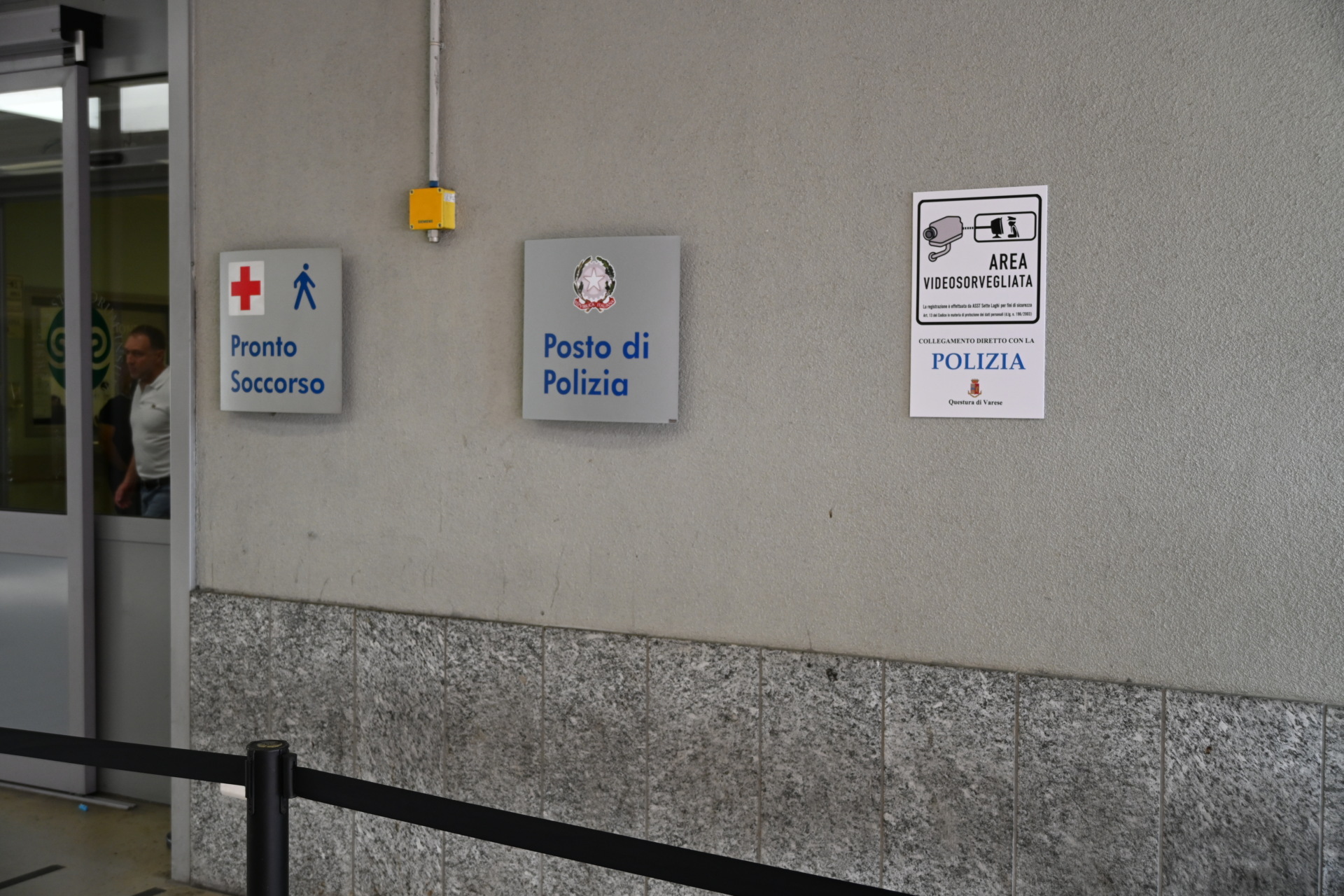 Polizia ospedale di Circolo