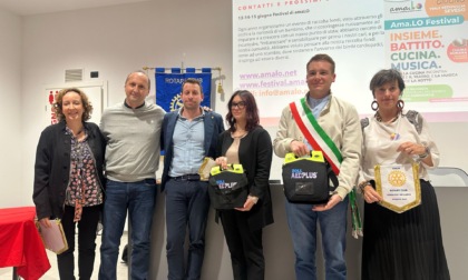 La Croce rossa di Lomazzo con il "Cuore al centro"