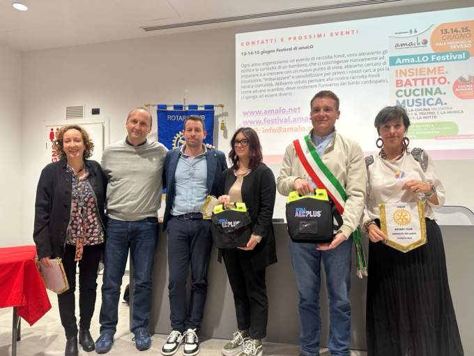 La Croce rossa di Lomazzo con il “Cuore al centro”