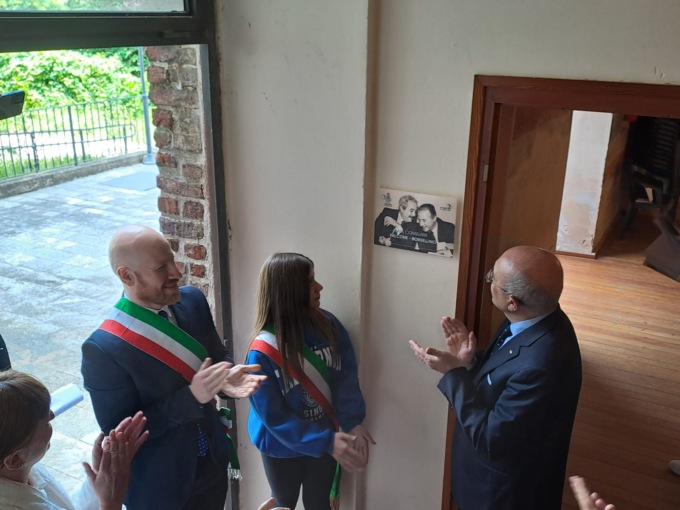 La sala consiliare di Fagnano intitolata a Falcone e Borsellino