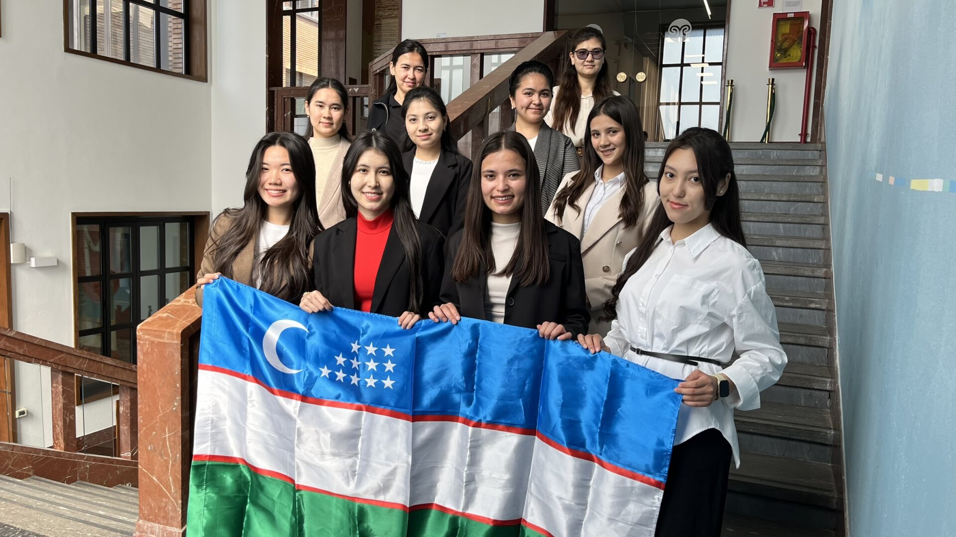 Studentesse uzbeke all'Insubria