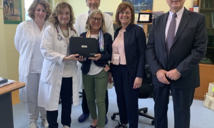 La Fondazione Adriana ed Enrico Pigni regala un polisonnigrafo alla Pediatria del Del Ponte