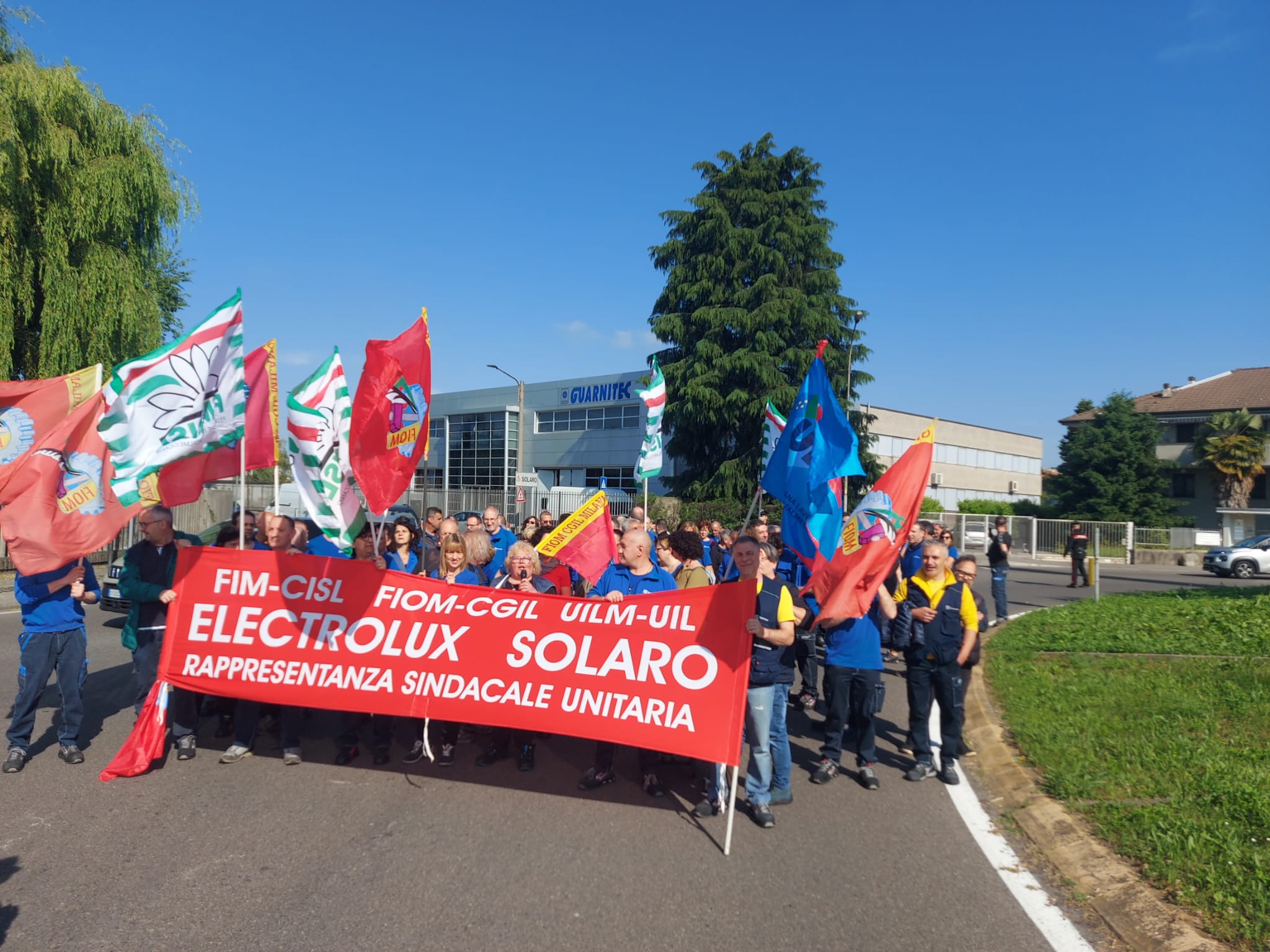 Sciopero Electrolux Solaro2
