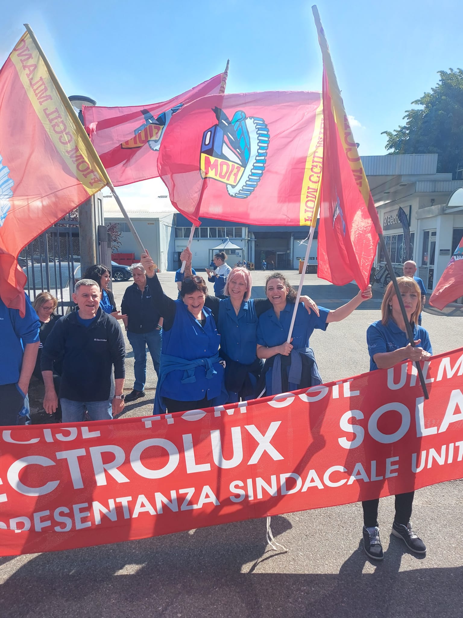 Sciopero Electrolux Solaro3