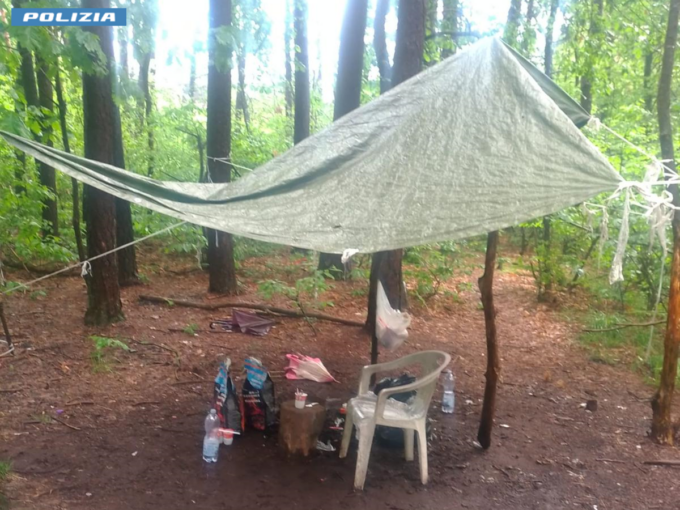 Parco Pineta, un arresto e smantellata una postazione di pusher