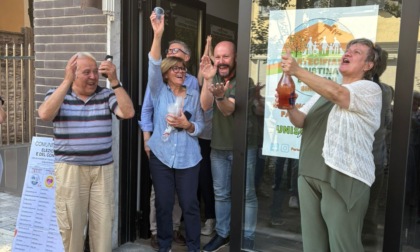 Borroni stravince a Castellanza. Ai festeggiamenti anche mamma e papà Cerini