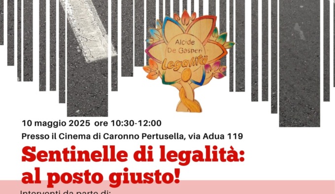 Sentinelle delle legalità, mostra e incontro