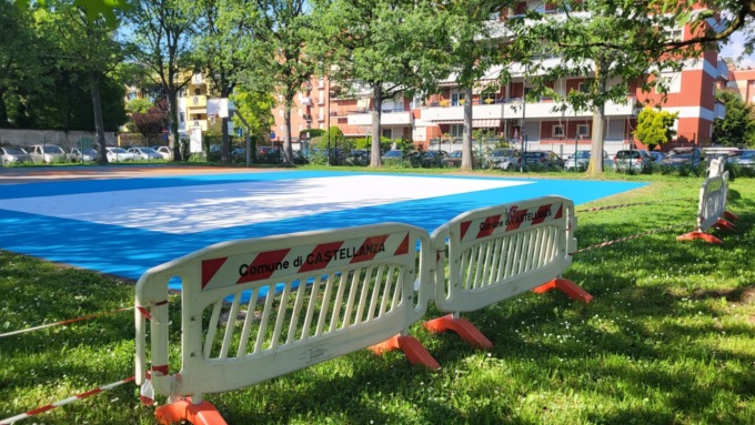Al via il restyling dell’area verde della Corte del ciliegio