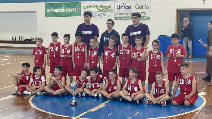 Gli Scoiattoli Big del Basket Caronno si laureano campioni UISP