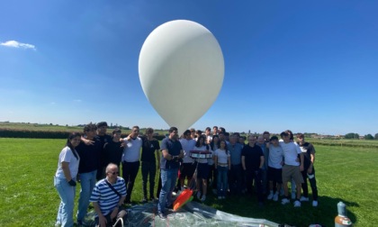Gli studenti dell'Istituto Prealpi hanno lanciato la sonda stratosferica