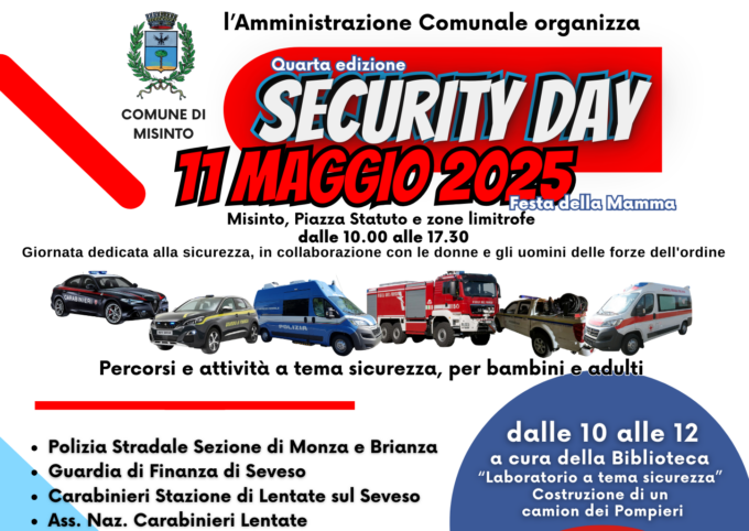 Domenica torna il Security day