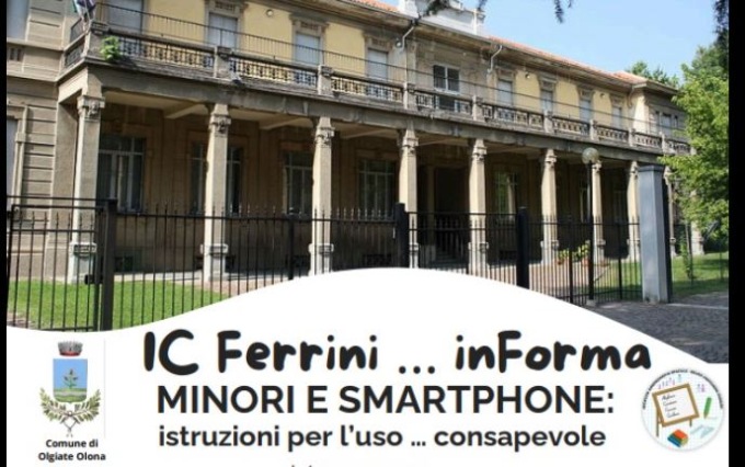 Incontro su minori e smartphone all’istituto Ferrini