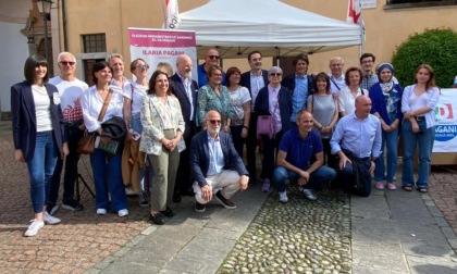 Il presidente del Pd Stefano Bonaccini per Ilaria Pagani