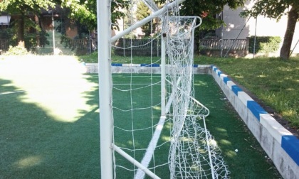Vandalismo nel nuovo campo da calcio
