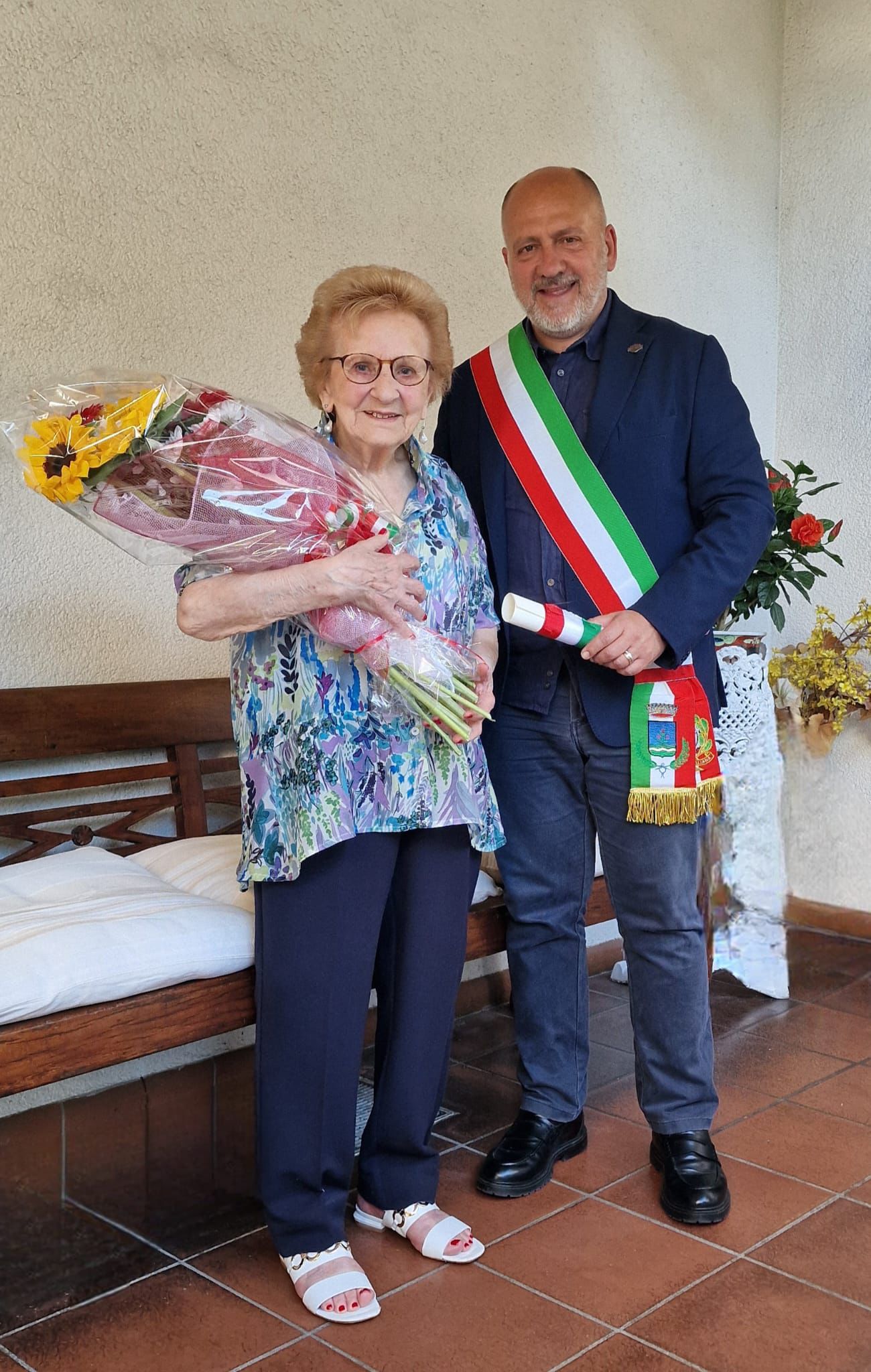 Elsa tassaro 100 anni Olgiate Olona