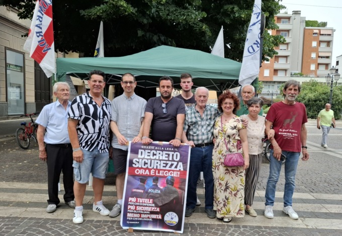 Decreto sicurezza: Lega in piazza a Saronno