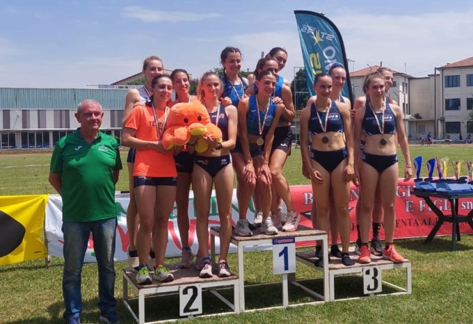 Quarto posto per le ragazze Osa ai Cds Assoluti di Bergamo