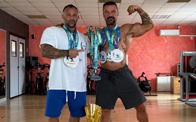 Doppio argento ai mondiali per il bodybuilder Maurizio Colpo