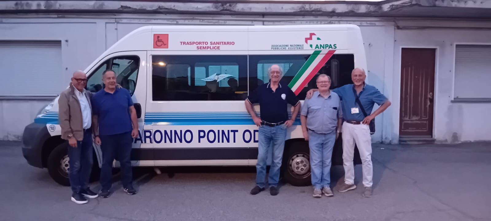 Un nuovo pulmino per Saronno Odv