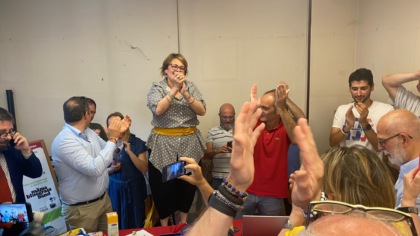 festeggiamenti ilaria pagani elezioni saronno