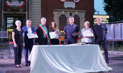Caronno applaude i suoi benemeriti