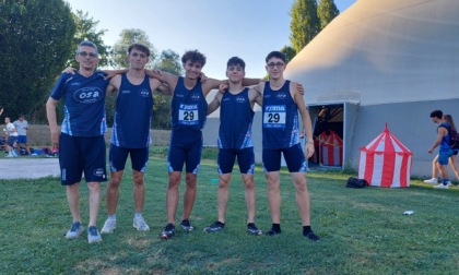 Gli Allievi dell'Osa ai campionati italiani di Rieti