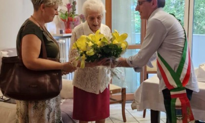 L’Amministrazione festeggia i 100 anni dell’olgiatese Bruna Crespi