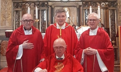 Sull'altare del Santuario 225 anni di sacerdozio