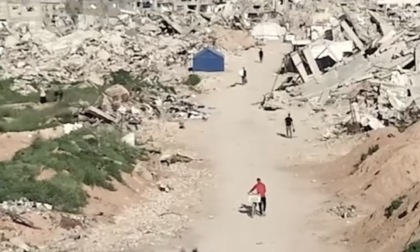 Nell'inferno di Gaza, la testimonianza del lomazzese Angelo Rusconi