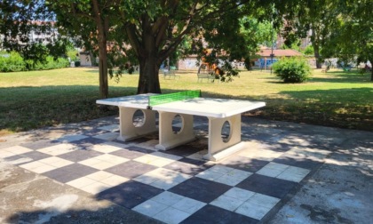 Parco Buon Gesù, completata la riqualificazione dell’area ping pong