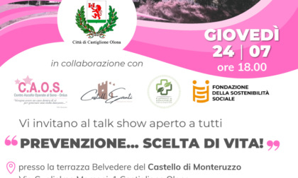 A Monteruzzo il talk show "Prevenzione... scelta di vita"
