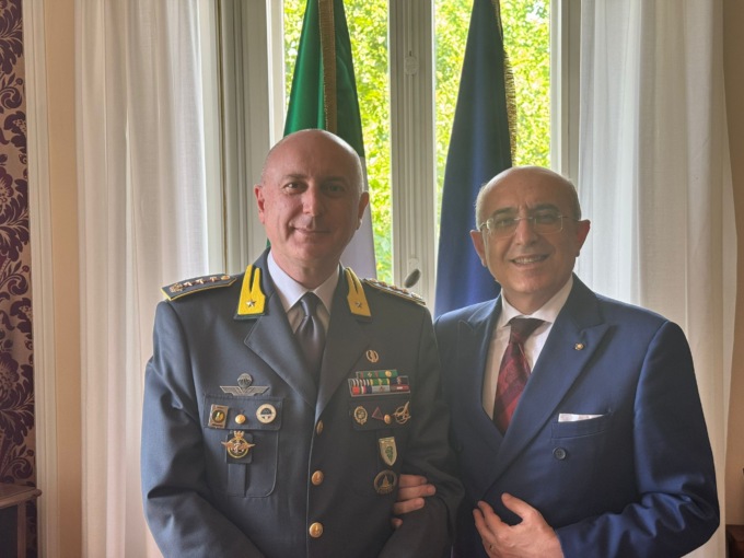Il nuovo Comandante Provinciale della Guardia di Finanza incontra il Prefetto