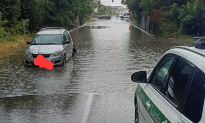 Donna intrappolata nel sottopasso, salvata dal Comandante