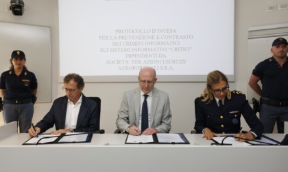 Crimini informatici, siglato Polizia di Stato e SEA Aeroporti Milano fanno squadra