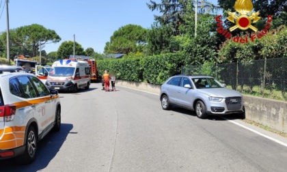 Infarto al volante, finisce contro un muro