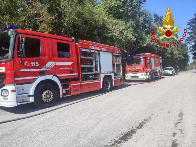 incendio nei boschi somma