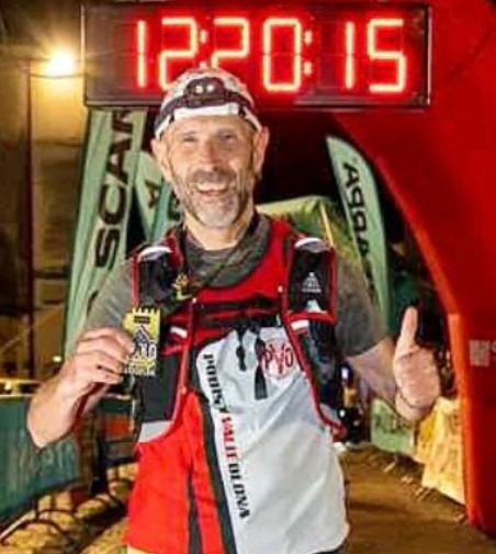 Fabrizio Bocchi fa il tris alla Asolo 100km, la ultramaratona più dura d’Europa