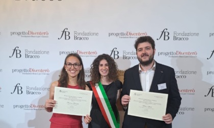 Due studenti solaresi premiati con la borsa di studio Bracco