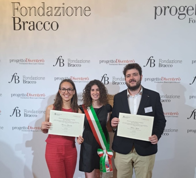 Due studenti solaresi premiati con la borsa di studio Bracco