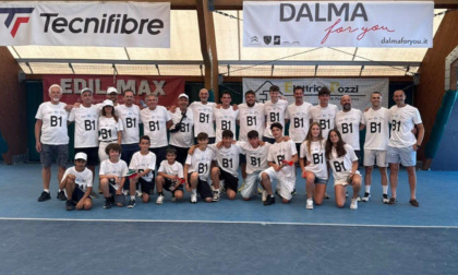 Festa per la promozione in B1 del Tennis Ceriano