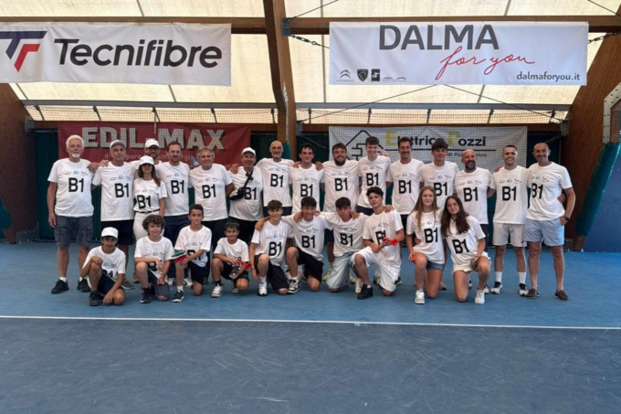 Festa per la promozione in B1 del Tennis Ceriano