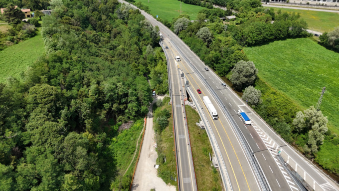 Riaperto in entrambi i sensi il viadotto di Vedano Olona
